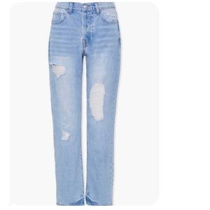 🌟 NEW DISTRESSED BOYFRIEND JEANS